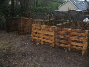 New compost area New compost area
