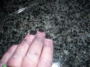 Beware - black nails Beware - black nails