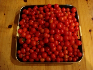 Garden Pearl cherry tomatoes Garden Pearl cherry tomatoes